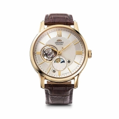 Đồng Hồ Nam Orient Automatic Sun & Moon 4 Gold RA-AS0010S10B ( RA-AS0010S30B ) ( RA-AS0010S )