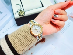Đồng Hồ Nữ Gv2 By Gevril Quartz Naples Diamond Demi GOLD 12404 Limited