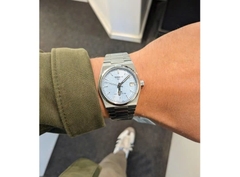 Đồng Hồ Unisex Tissot Automatic PRX Powermatic 80 Ice Blue 35mm T137.207.11.351.00 (T1372071135100)