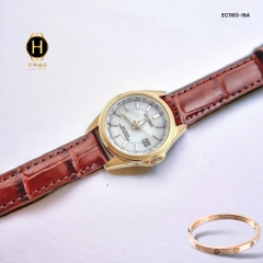 Đồng Hồ Nữ Citizen Quartz Eco-Drive EC1183-16A Radio Controlled Mặt Trắng Sapphire