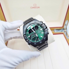 Đồng Hồ Nam Casio Edifice Quartz ECB-10DC-3ADF Dây Thép Mặt Xanh Lá