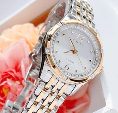 Đồng Hồ Nữ Citizen Quartz Eco -Drive Versaille Signature EM0374-50A