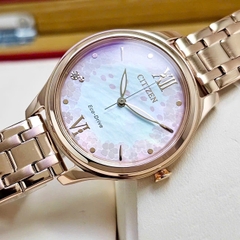 Đồng Hồ Nữ Citizen Quartz Eco-Drive Sakura Limited EM0508-98W