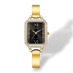 Đồng Hồ Nữ Citizen Quartz Eco-Drive Silhouette Crystal EM0982-54E