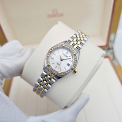 Đồng Hồ Nữ Citizen Quartz EU6064-54D Dây Thép Vỏ Trắng Mặt Khảm Trai 