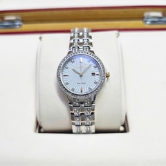 Đồng Hồ Nữ Citizen Quartz Eco-Drive Silhouette Crystal EW2340-58A