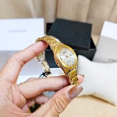 Đồng Hồ Cặp Citizen Quartz Eco-Drive BM7492-57A  EW2582-59A ( Giá 1 Chiếc )