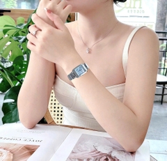 Đồng Hồ Nữ Citizen Quartz Eco-Drive L Bianca Silver Tone Watch 21.5mm EW5600-87D