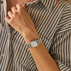 Đồng Hồ Nữ Citizen Quartz Eco-Drive L Bianca Silver Tone Watch 21.5mm EW5600-87D