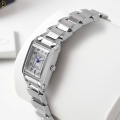 Đồng Hồ Nữ Citizen Quartz Eco-Drive L Bianca Silver Tone Watch 21.5mm EW5600-87D