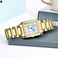 Đồng Hồ Nữ Citizen Quartz Eco-Drive L Bianca Gold Tone Watch 21.5mm EW5602-81D