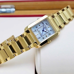 Đồng Hồ Nữ Citizen Quartz Eco-Drive L Bianca Gold Tone Watch 21.5mm EW5602-81D