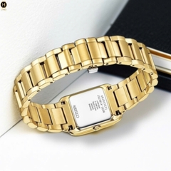Đồng Hồ Nữ Citizen Quartz Eco-Drive L Bianca Gold Tone Watch 21.5mm EW5602-81D