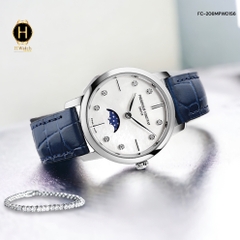 Đồng Hồ Nữ Frederique Constant Quartz Slimline Moonphase FC-206MPWD1S6 ( FC206MPWD1S6 )