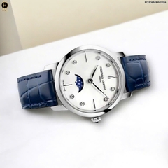 Đồng Hồ Nữ Frederique Constant Quartz Slimline Moonphase FC-206MPWD1S6 ( FC206MPWD1S6 )