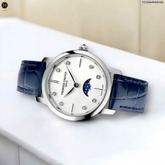 Đồng Hồ Nữ Frederique Constant Quartz Slimline Moonphase FC-206MPWD1S6 ( FC206MPWD1S6 )