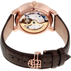 Đồng Hồ Nam Frederique Constant Automatic FC-710V4S4 Dây Da Vỏ Vàng Hồng Mặt Trắng
