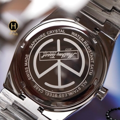 Đồng Hồ Nam Mathey Tissot Quartz  H117ABU PRX Dây Thép Mặt Xanh
