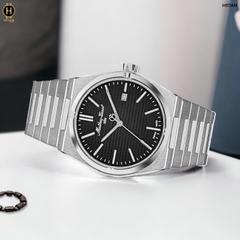 Đồng Hồ Nam Mathey Tissot Quartz H117AN Dây Thép Mặt Đen