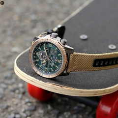 Đồng Hồ Nam Citizen Quartz Eco-Drive Promaster Radio Controlled Green JY8074-11X
