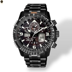 Đồng Hồ Nam Citizen Quartz Eco-Drive Promaster Radio Controlled Black JY8085-81E
