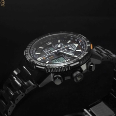 Đồng Hồ Nam Citizen Quartz Eco-Drive Promaster Radio Controlled Black JY8085-81E