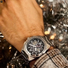 Đồng Hồ Nam Citizen Quartz Eco-Drive Promaster Skyhawk A-T Chronograph JY8120-58E