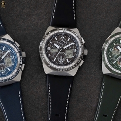 Đồng Hồ Nam Citizen Quartz Eco-Drive Promaster Skyhawk A-T Chronograph Blue JY8148-08L