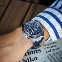 Đồng Hồ Nam Citizen Quartz Eco-Drive Promaster Skyhawk A-T Chronograph Blue JY8148-08L