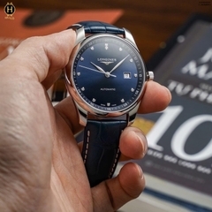 Đồng Hồ Nam Longines Automatic Master Collection Diamond L2.628.4.97.0 (L26284970) Dây Da Mặt Xanh Lam Sapphire