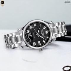 Đồng Hồ Nam Longines Automatic Master Collection L2.708.4.51.6 (L2.708.4.51.6) Dây Thép Mặt Đen Sapphire.