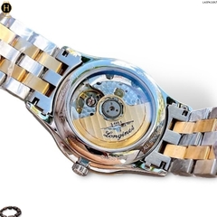 Đồng Hồ Nam Longines Automatic Flagship L4.974.3.91.7 ( L49743917 ) Dây Thép Trắng Mặt Trắng Sapphire