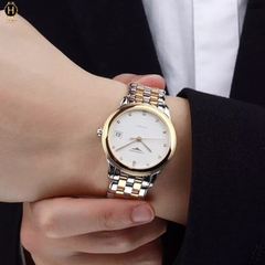 Đồng Hồ Nam Longines Automatic Flagship Demi Gold Diamond L4.774.3.27.7 ( L47743277 )