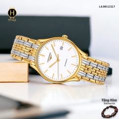 Đồng Hồ Nam Longines Automatic L4.961.2.12.7 (L49612127) Lyre Demi Gold 40mm