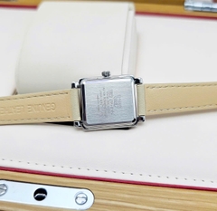Đồng Hồ Nữ Casio Quartz LTP-E176L-5AVDF Dây Da Nude Mặt Trắng 
