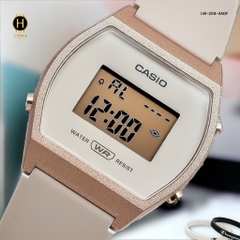 Đồng Hồ Nữ Casio LW-204-4ADF Dây Nhựa Màu Hồng Vỏ Nhựa Vàng Hồng