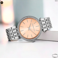 Đồng Hồ Nữ Michael Kors Quartz Darci Rose-Gold MK3218 Dây Thép Mặt Hồng