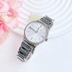 Đồng Hồ Nữ Michael Kors Quartz Bailey Silver Dial Crystal MK3807