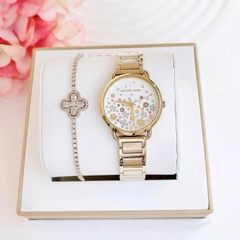 Đồng Hồ Nữ Michael Kors Quartz Mini Portia Gold MK3840