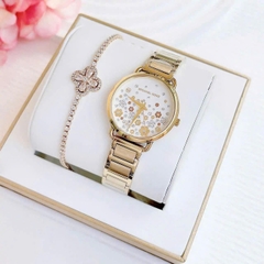 Đồng Hồ Nữ Michael Kors Quartz Mini Portia Gold MK3840