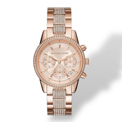 Đồng Hồ Nữ Michael Kors Quartz Ritz Pave Chronograph MK6485