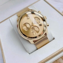 Đồng Hồ Nam Movado Quartz Bold Swiss Gold-Tone Chronograph 3600372