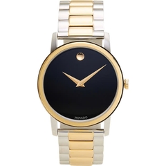 Đồng Hồ Nam Movado Quartz Museum Classic Sapphire 2100016