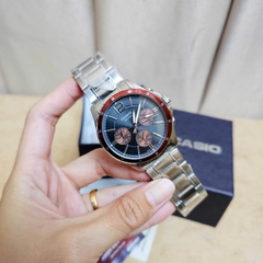 Đồng Hồ Nam Casio Quartz MTP-1374D-5AVDF Dây Thép Mặt Đen