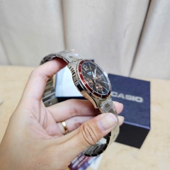 Đồng Hồ Nam Casio Quartz MTP-1374D-5AVDF Dây Thép Mặt Đen