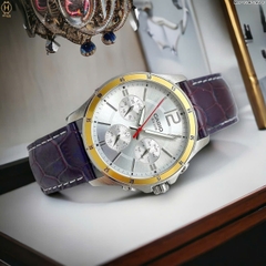 Đồng Hồ Nam Casio Quartz MTP-1374L-7AVDF Da Nâu Viền Vàng