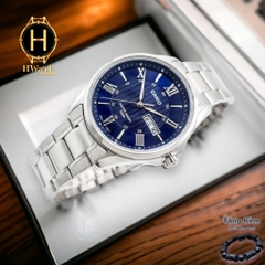 Đồng Hồ Nam Casio MTP-1384D-2AVDF Quartz Dây Da Mặt Xanh