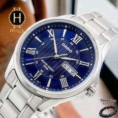 Đồng Hồ Nam Casio MTP-1384D-2AVDF Quartz Dây Da Mặt Xanh