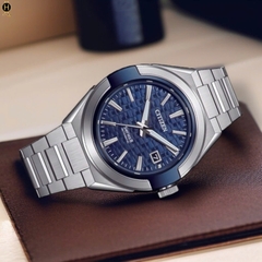 Đồng Hồ Nam Citizen Automatic Series 8 Blue NA1037-53L