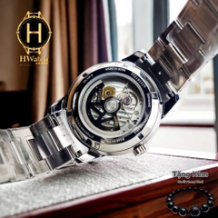 Đồng Hồ Nam Citizen Automatic Mechanical Classical Line Multi Hands NB3001-61M Blue